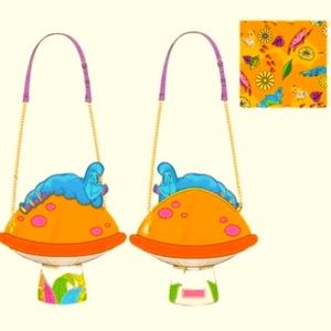 SHIPS TODAY❗️Loungefly Stitchshoppe Alice Mushroom Xbody